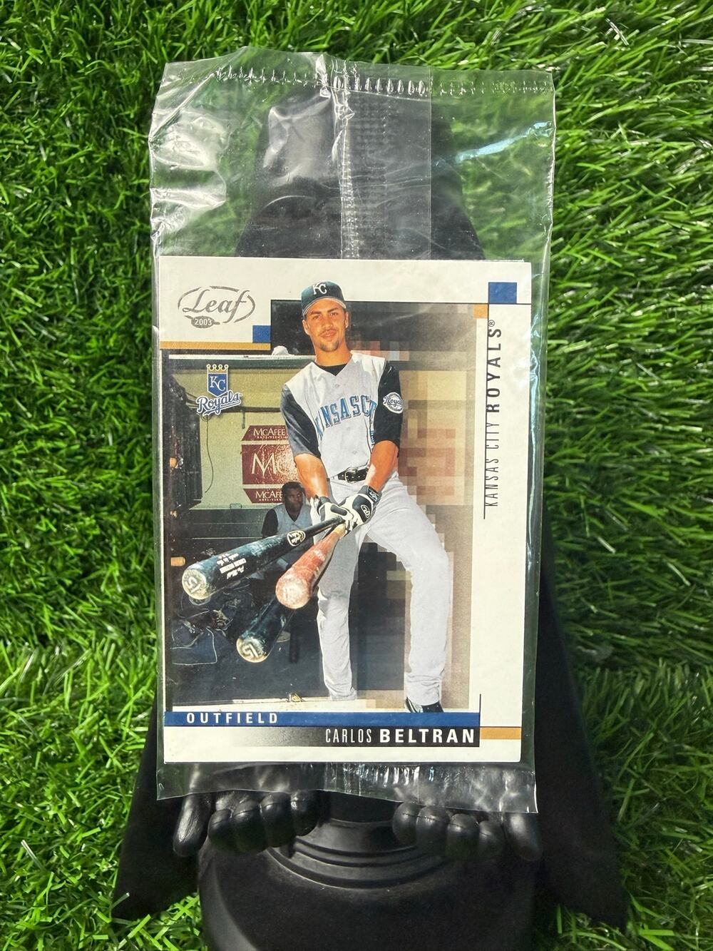 2003 Leaf Baseball Unopened Promo Pack Carlos Beltran #48 Royals HOF 2026 Sealed